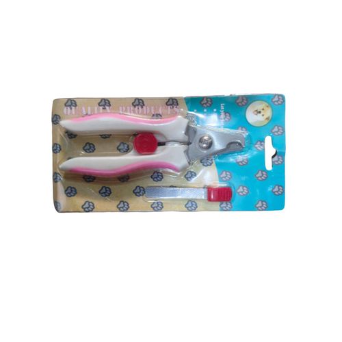 Generic Pet nail clipper and nail file set