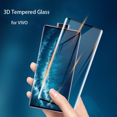 (3D Black Edge)For VIVO Nex 3 3S X51 5G 3D Full Cover Tempered Glass Screen Protector For VIVO Nex3 Nex3S 4G 5G 9H Safety Clear Protective Film