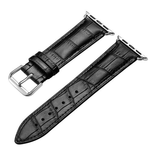 Generic Apple watch replacement  Strap Band leather 42/44/49mm  leather2 - image 2