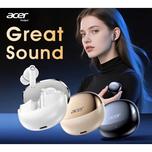Acer Wireless Earbuds - HiFi High-Definition Stereo Sound & Bluetooth 5.4 - image 4
