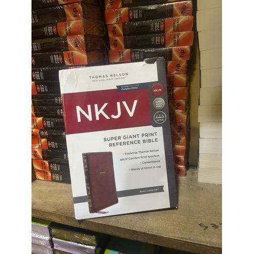 Hp Holy Bible (Nkjv Super Giant Print Bible) - image 3