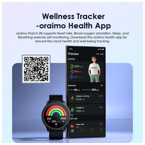 product_image_name-Oraimo-2R High Definition Colorful Monitor Smart Watch-5