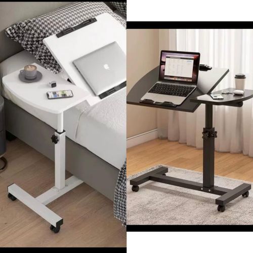 Generic Adjustable Laptop Stand With Wheel - image 2