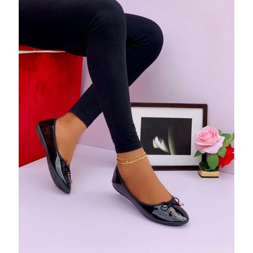 Fashion Women s Ballet Corporate Flat Baby Shoe Black Jumia
