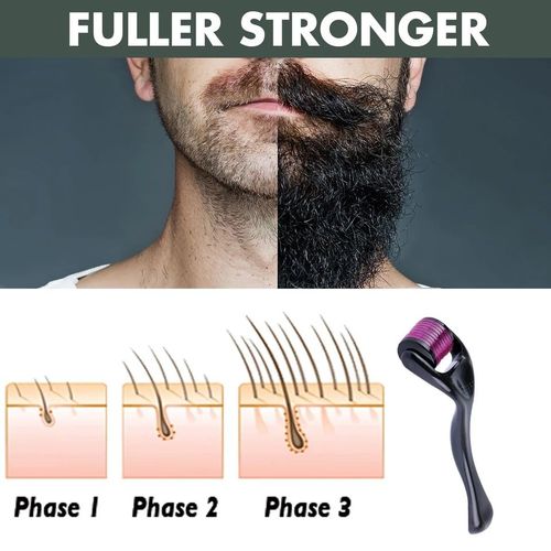 Derma Roller Titanium Hair Growth Micro Needle Derma Roller - image 2