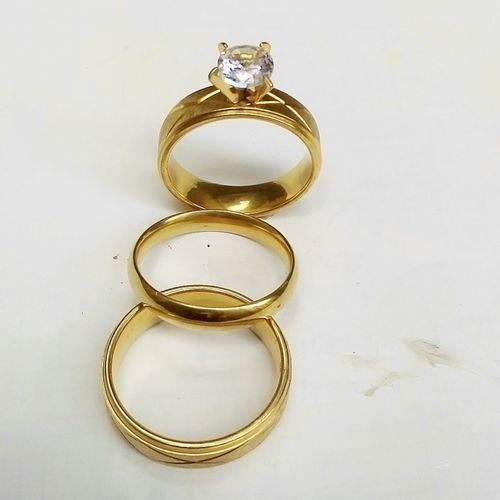 product_image_name-Fashion-Wedding Ring Set  Gold Plated For Couple-3