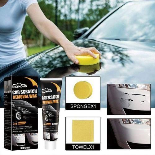 product_image_name-Generic-Rayhong Car Scratch Remover For Car Scuff Removal Out Of Car - Car Paint Scratch Repair With Wipe & Car Polish Sponge Buffing Compound For Car Paint Restorer-1