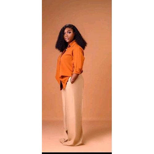 product_image_name-Fashion- Beautiful ladies shirt and pant-1