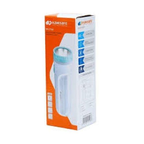 Kamisafe Quality Rechargeable Torchlight With Side Light (7760)