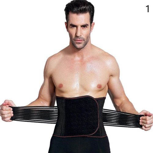 Generic Adjustable Shapers Cincher Men Slimming Fitness Waist Belt