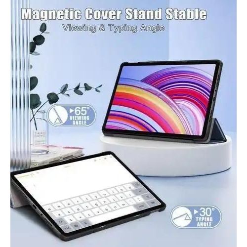 Generic Redmi Pad Pro 12.1 Pen Space Case With Screen Protection - image 3