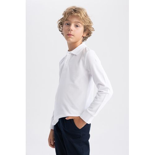 Long sleeve polo jumia top