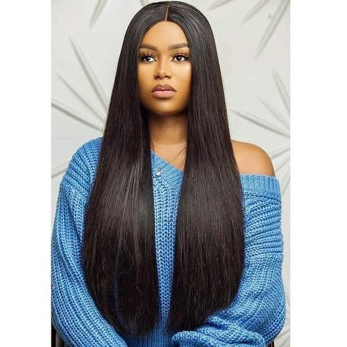 Fashion Bone Straight Wig With 1partClosure-1b