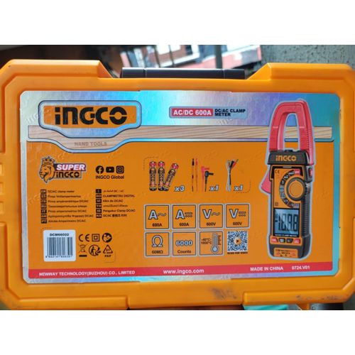 Ingco AC/DC clamp meter - image 3