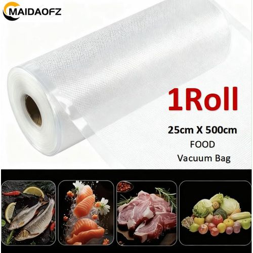 product_image_name-MAIDAOFZ-1Roll Food Vacuum Bag For Vacuum Sealer Storag 25*500cm-1