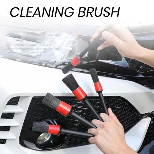 Generic Car Detail Brush Soft Bristles Detail Brush Black