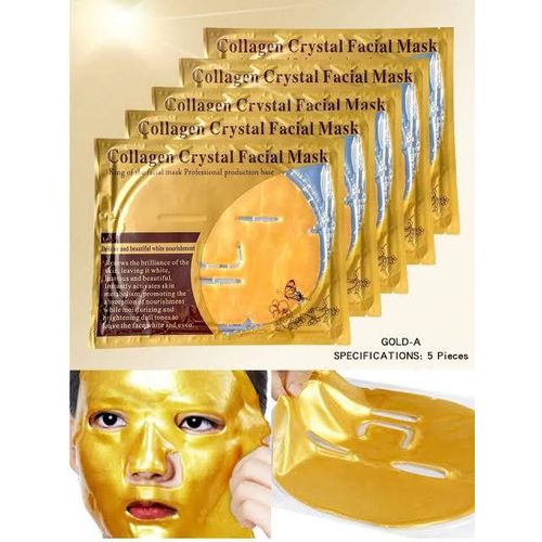 product_image_name-Generic-Crystal collagen Gold facial mask 5 pieces -1