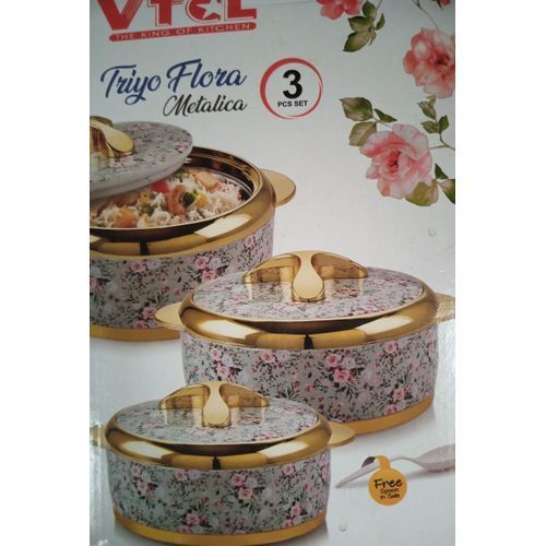 VTCL Food Flask Serving Dish - 3 Pieces