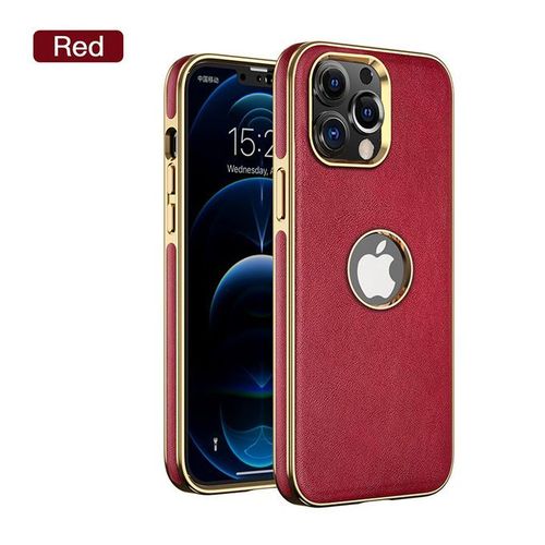Generic IPhone 14 Pro Max Light Weight Pure Leather Pouch -Case - image 3