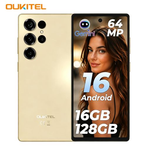 OUKITEL C66 Android 16 Smartphones 6.73