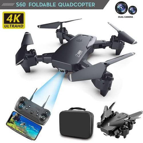 Generic 2022 S 60 4K HD Emotion Selfie Drone WITH EXTRA BATTERY ...
