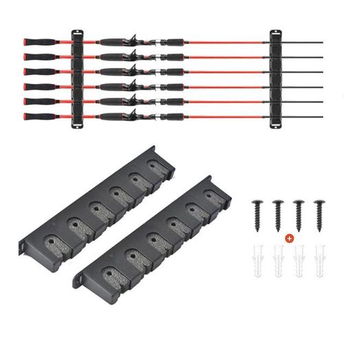 Generic Fishing Rod Holders Vertical Rod Rack Fishing Pole Holders