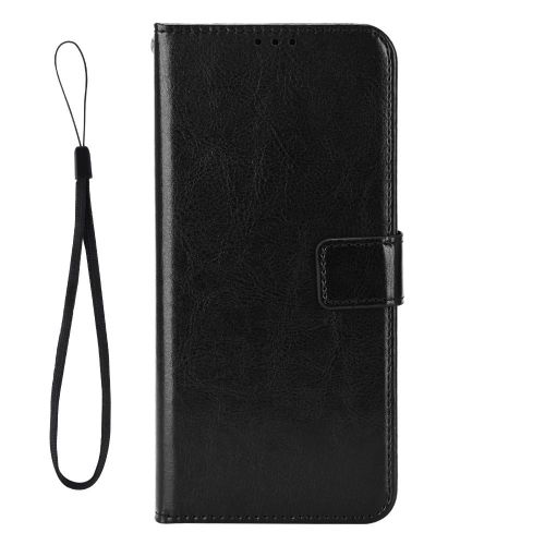 Generic for Itel A100C Wallet Case Anti-lost Cover Shockproof Stand Flip Leather Case Black - image 2