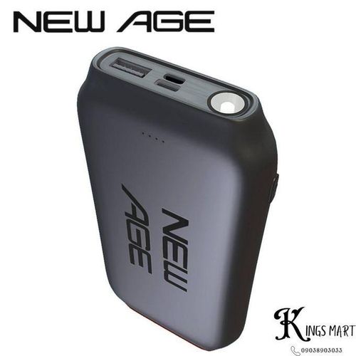 product_image_name-New Age-22500mAh Turbo-1 15W Fast Charging Type-C Input and Output Power-Bank + LED Torch-Light-1