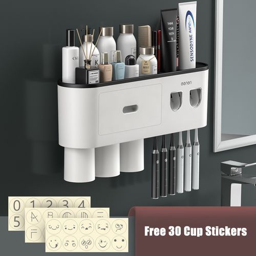 Wall Mounted Automatic Toothpaste Dispenser Toothpaste Squeezers