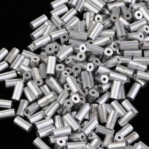 Generic 1000pcs Single Oval Barrel Fishing Wire Leader