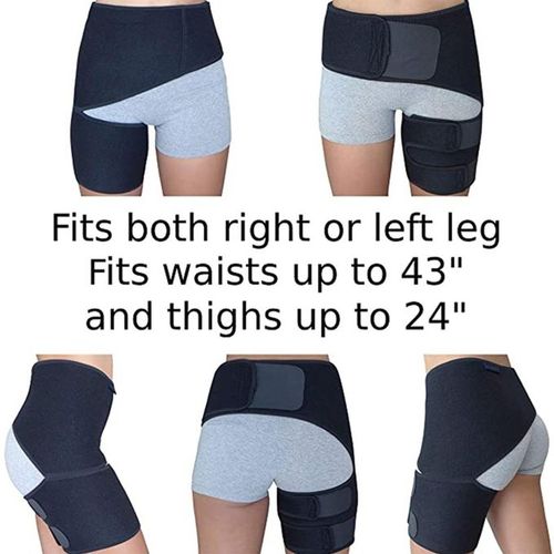 Hamstring Compression Support, Breathable Groin Support Bandage Thigh  Support Brace For Pulled Muscles, Joint Pain, Hip, Thigh, Hamstring Injury  And S