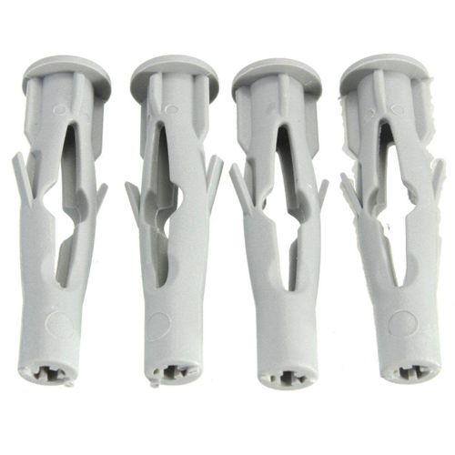 Generic 150Pcs Nylon Plasterboard Drywall Wall Plug For Window Door Frame  Concrete M6x35