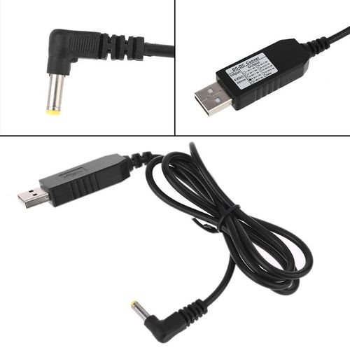 Universal USB 12V Step-Up Power Cable