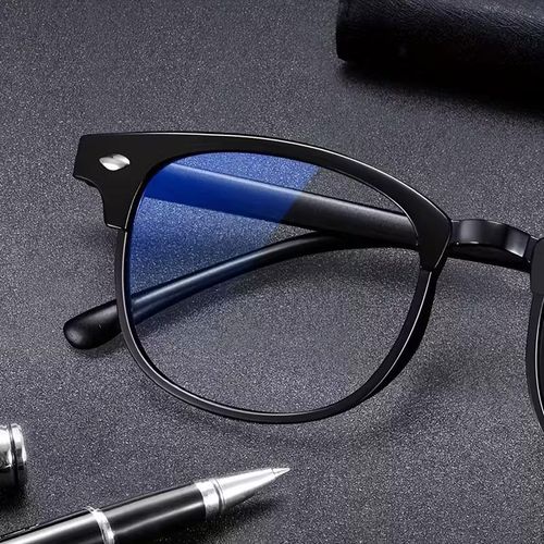 product_image_name-General-Transparent Anti Blue Light Glasses for Men & Women – Stylish Eye Protection Eyewear - 2 pieces-2