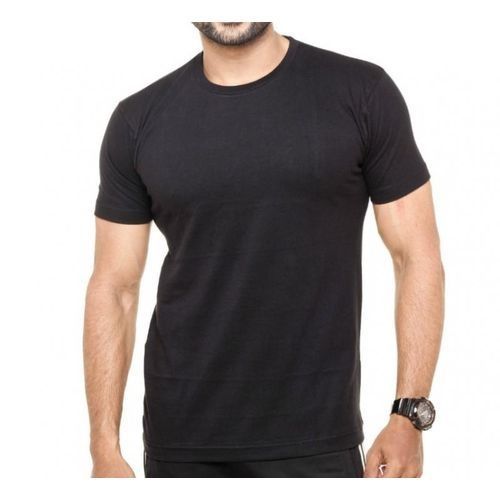 product_image_name-Fashion-Men's 2in1 Plain White/black Round Neck T-Shirt-2