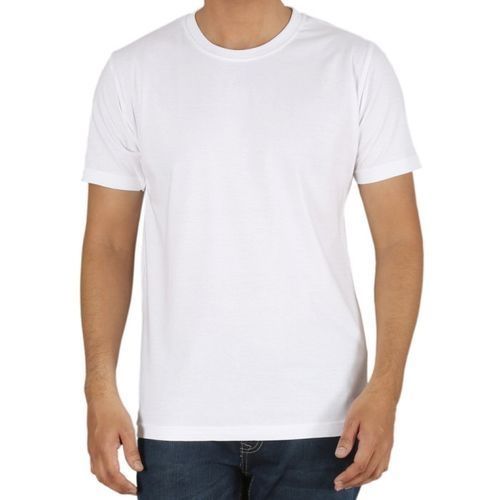 product_image_name-Fashion-Men's 2in1 Plain White/black Round Neck T-Shirt-3
