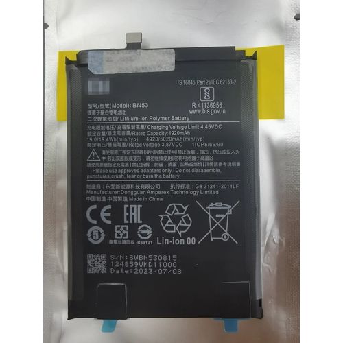 Generic Xiaomi Redmi Note 10 Pro 4g 33W Decoded Battery