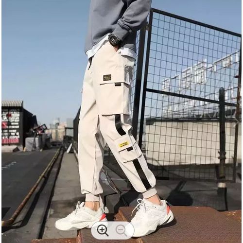 Buy OCHENTA Men's Casual Cargo Pants, 8 Pockets Work Combat Outdoor Trousers  Online at desertcartINDIA