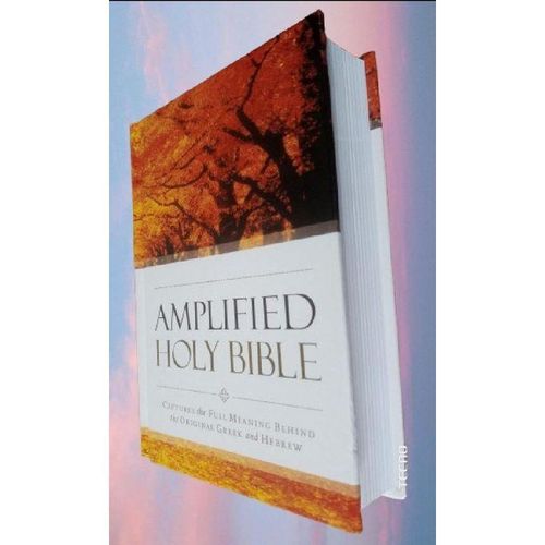 Generic Amplified Bible Compact Size ,References, Double-Column, Bible Text, Footnotes By Zondervan - image 2