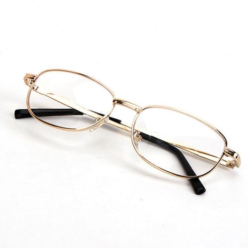 Generic Bifocal Lens Men s Rimmed Reading Glasses Gold Metal Frame 2 Two Jumia Nigeria
