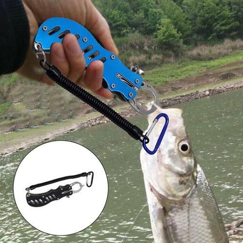 Generic Portable Gripper Grip Fish Clamp Fish Body Holder Black