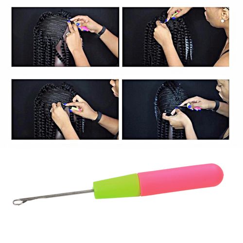 Generic 3Pcs Dreadlock Crochet Hook Dirty Braid Crochet Needle Wig Knitting  Tool