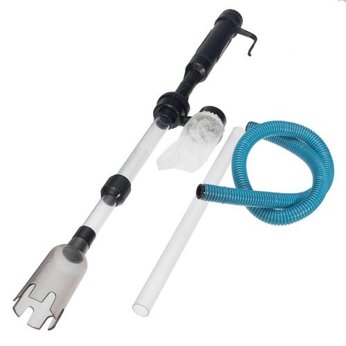 Generic 3PCS Aquarium Fish Tank Powered Gravel Cleaner Siphon Vacuum Water  Changer