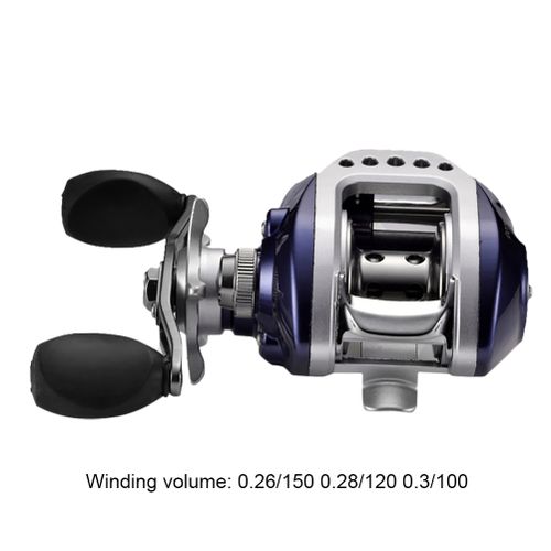 Generic Baitcasting Reel 6.3：1 High Speed 8KG Max Drag Fishing Reel For Bin  Ocean Envment 48Hours Reel Fishing Left