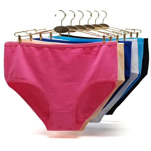 Fashion Ladies Panties Briefs - 12Pcs