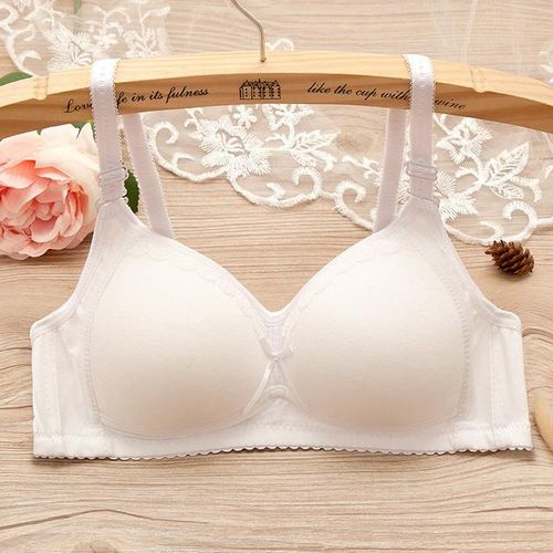 Generic Women Girls Bra Comfortable Puberty Underwear Young Students  Training Vest For Teenage Children