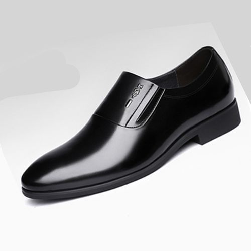 Men's Business Dress Casual Shoes - Black