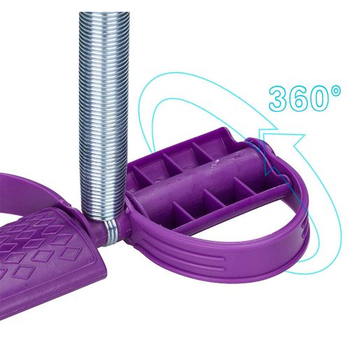 Generic Multifunctional Pedal Puller Sit-ups For Men And Women Practicing  Arm Muscles Home Fitness Pedal Pull Rope Single Spring Purple