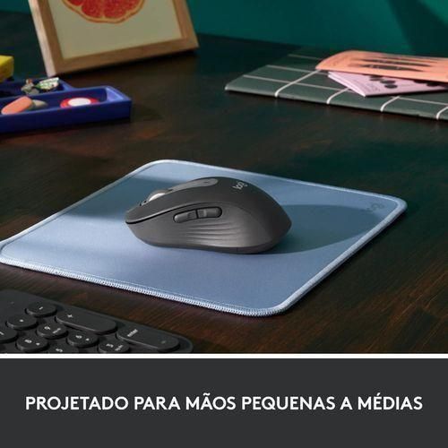Logitech ignature M650 Wireless Mouse - for Small to Medium Sized Hands, 2-Year Battery, Silent Clicks, Customizable Side Buttons, Bluetooth, Multi-Device Compatibility - image 3