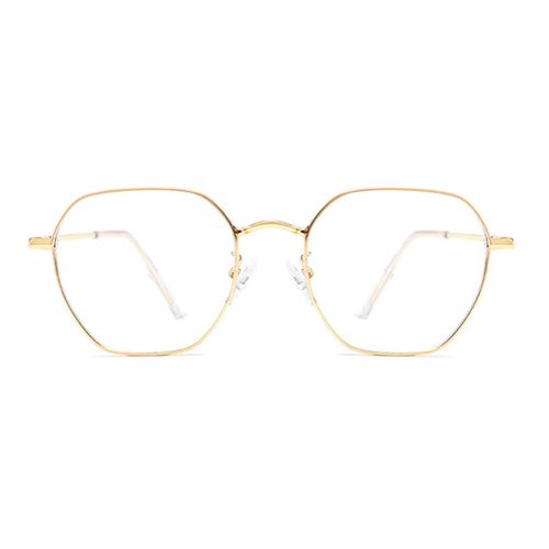 Generic Anti Blue Light Gaming Glasses Non Prescription Lens Anti Glare Glasses for Reading Computer Phone Screen Bright Gold Frame NO5111 Jumia Nigeria